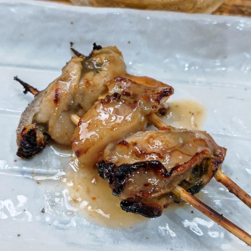 カキホタテアヒージョ串(THE FARM PIG＆SEA)