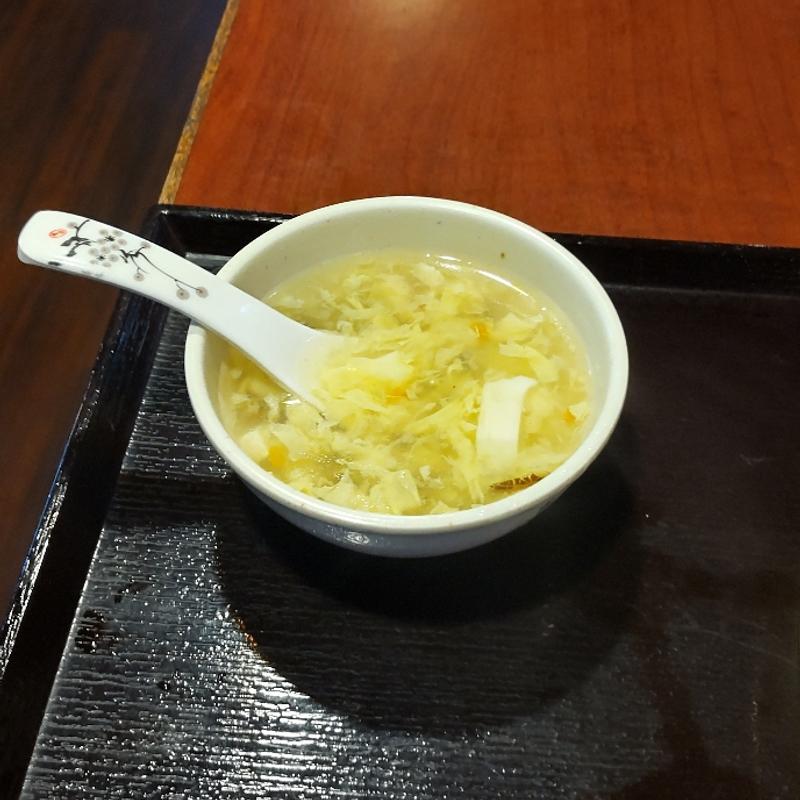 チャーハンスープ(佳佳飯店)