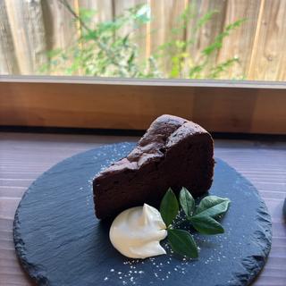米粉のガトーショコラ (no-mu cafe)