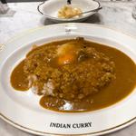 インディアンカレー　ルー大盛り　卵(インデアンカレー 中之島フェスティバルプラザ店)