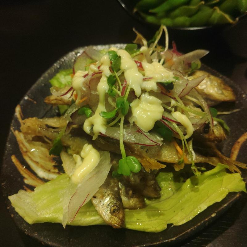 アジの南蛮漬け(たらくや)