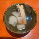お通し　手羽煮