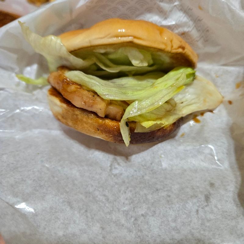 テリヤキチキンバーガー(モスバーガー 足利南店)
