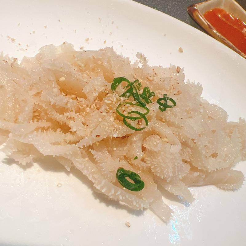 センマイ刺し(牛車)