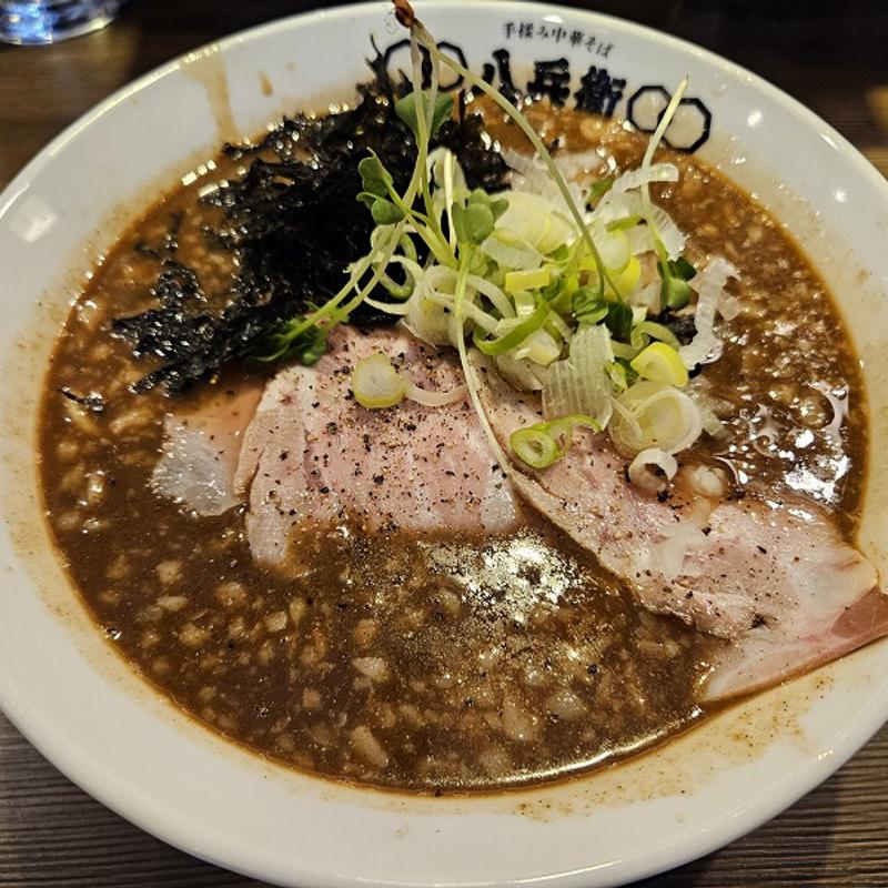 ド煮干し中華そば(手揉み中華そば 八兵衛)