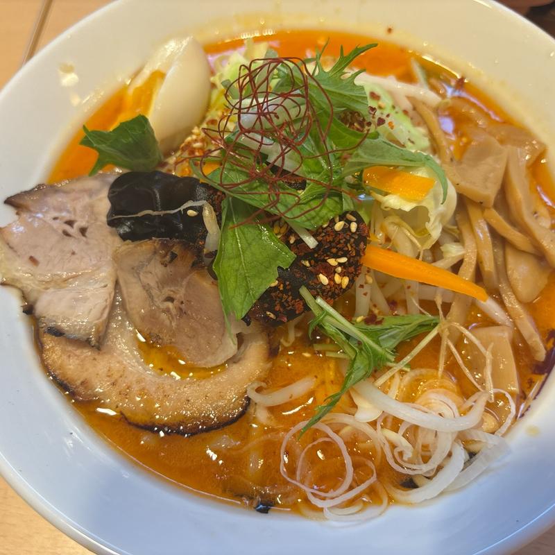 こく辛みそらーめん(麺日和 そらや 下島店)