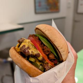 AVOCADO MEXICAN NACHO BURGER