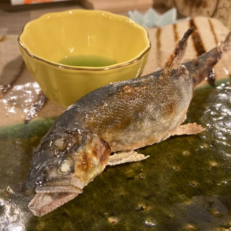 鮎塩焼き(一凜)