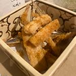 お魚の骨せんべい