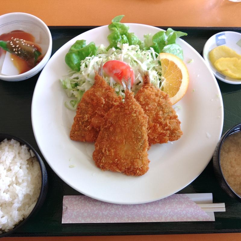 アジフライ定食(あがらいん亭 )