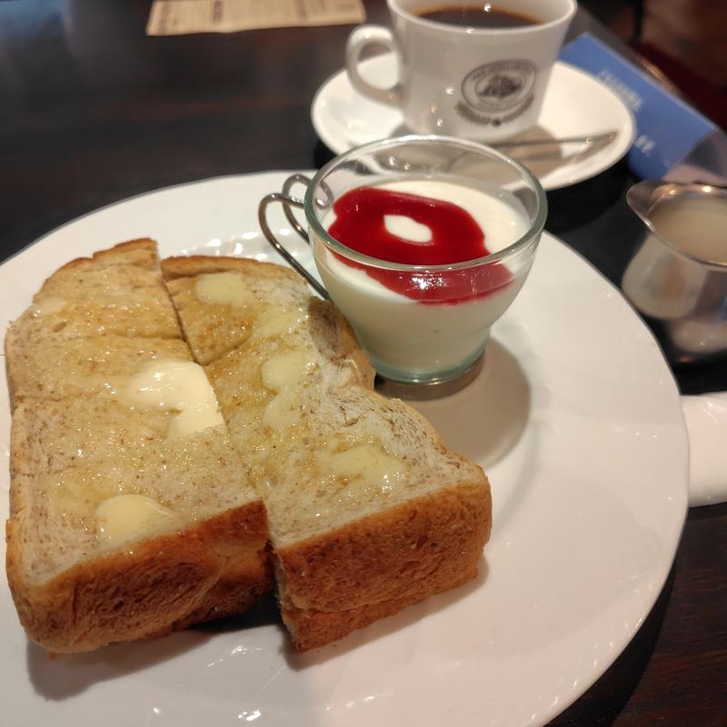 モーニングAセット(サッポロ珈琲館 時計台ガーデンテラス店)