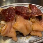 ホルモン盛合わせ(炭火焼肉ホルモンやまと西新店)