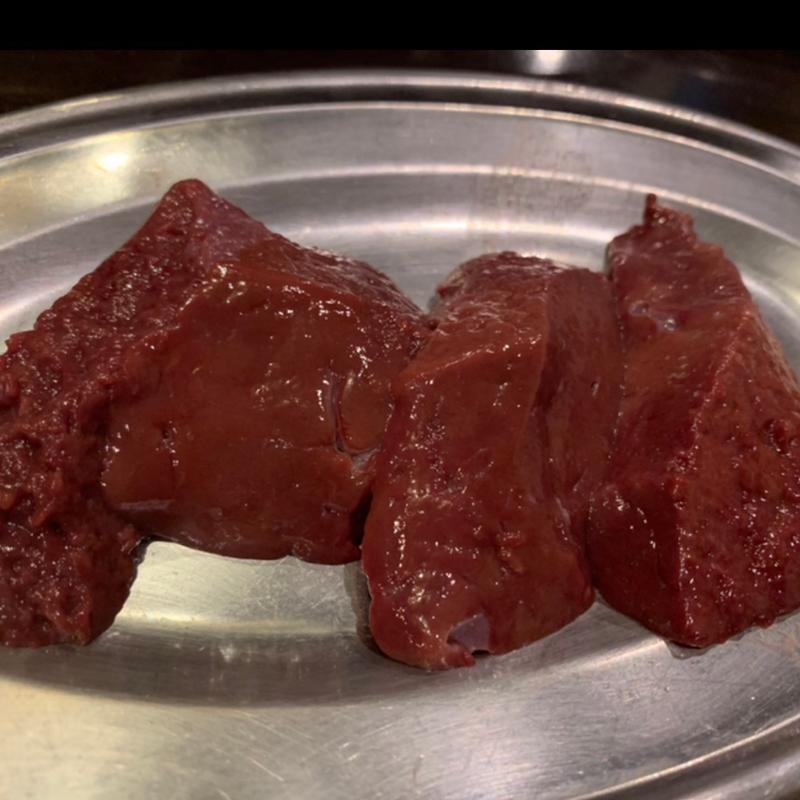 レバー(炭火焼肉ホルモンやまと西新店)