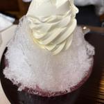 氷いちご水フロート
