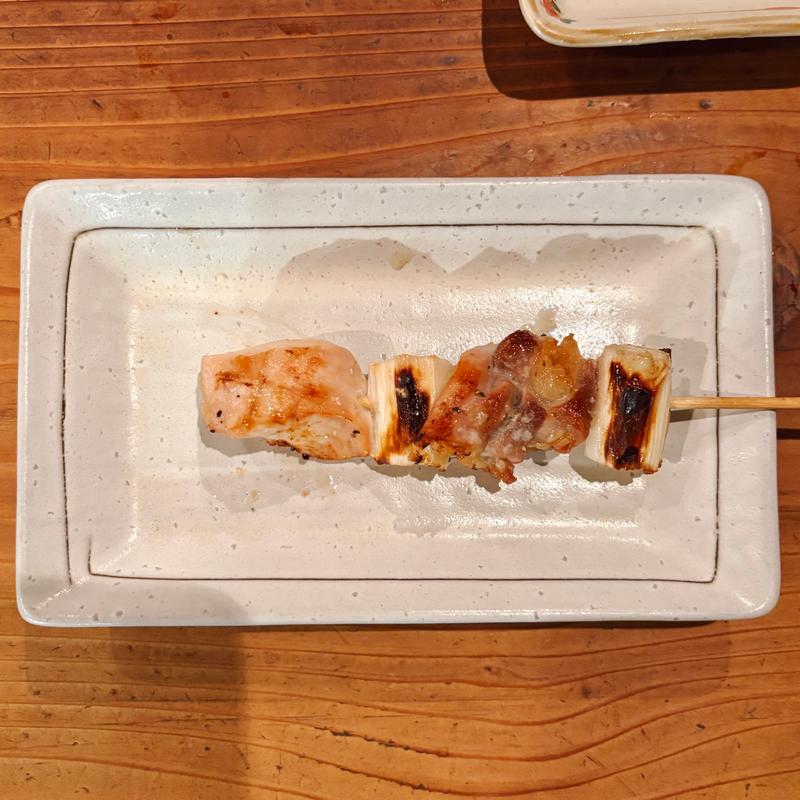 比内地どり炭火焼きねぎ間(秋田杉 )