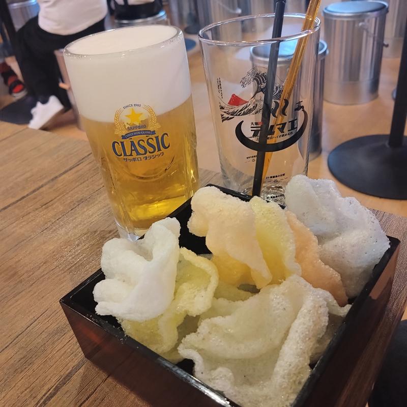 サッポロクラシック(ひねり蛇口ハイ 大衆酒泉テルマエ 札幌すすきの泉)