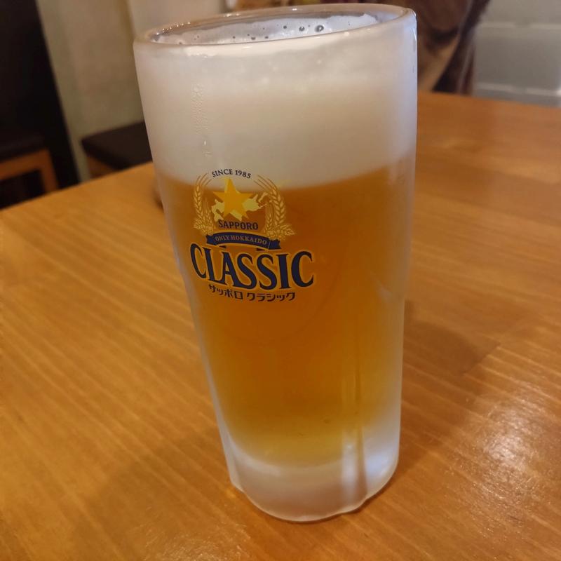 サッポロクラシック(カキ小屋ルンゴカーニバル)