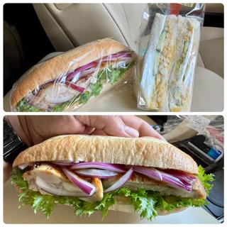 照り焼きチキンサンド(ブーランジェベーグさいたま 新都心店)
