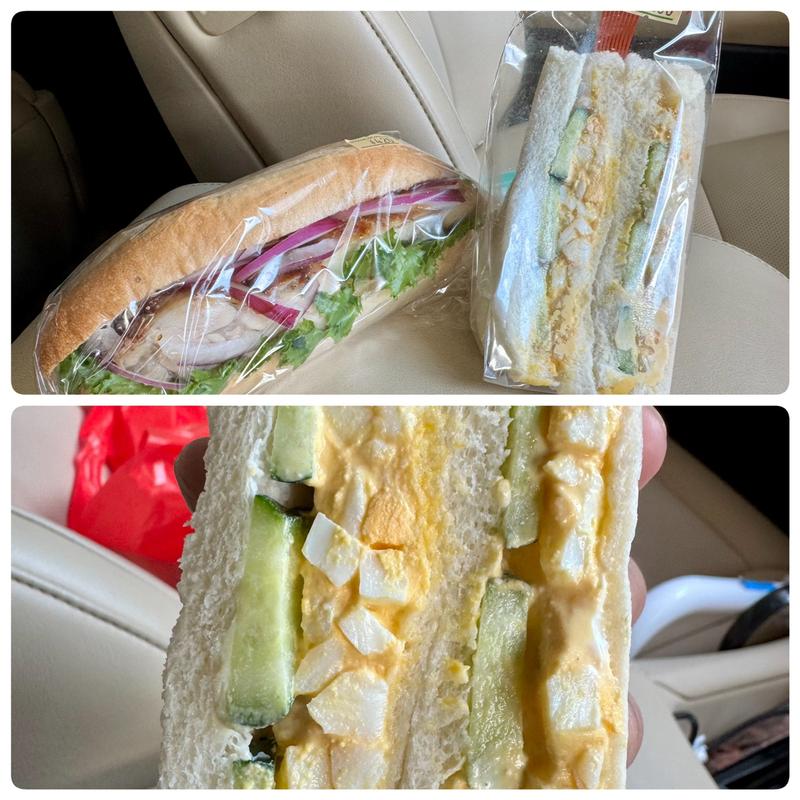 自家製玉子サンド(ブーランジェベーグさいたま 新都心店)