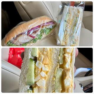 自家製玉子サンド(ブーランジェベーグさいたま 新都心店)