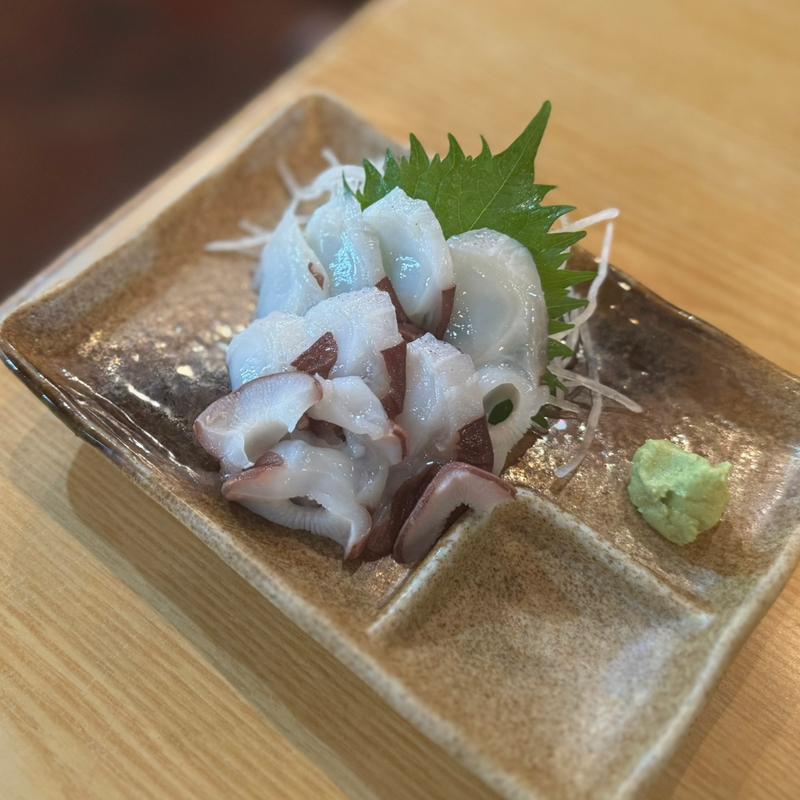 生タコ刺身(やきとり酒蔵 庄助本店)