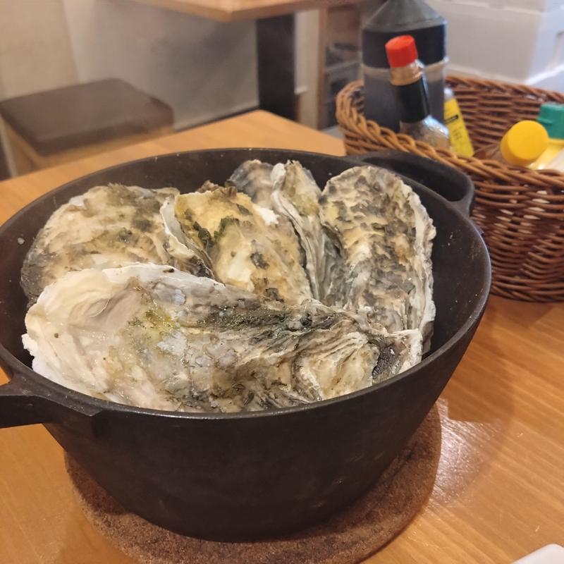 牡蠣のガンガン蒸し（約1kg）(カキ小屋ルンゴカーニバル)