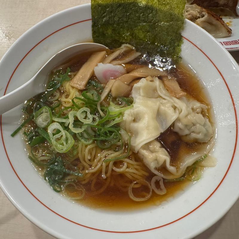 ワンタン麺(天下一 五反田店)