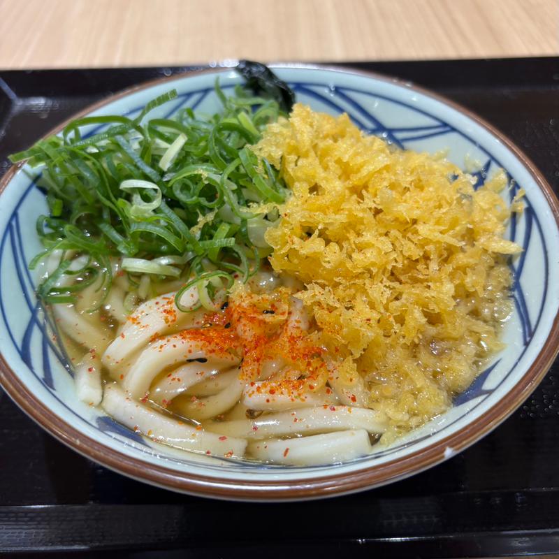 かけうどん冷(丸亀製麺イオンモール岡崎)