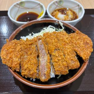 牛カツ丼