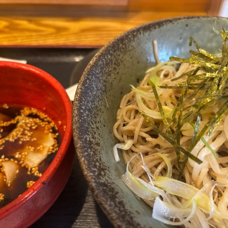 肉つけ蕎麦(浅草橋 百そば)