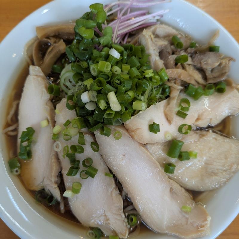 限定麺 冷たい肉そば（大）(麺饗 松韻 )