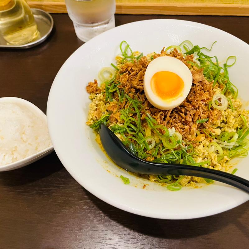 冷やしカレー麺ライス付き(ざいとん)