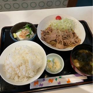 生姜焼き定食