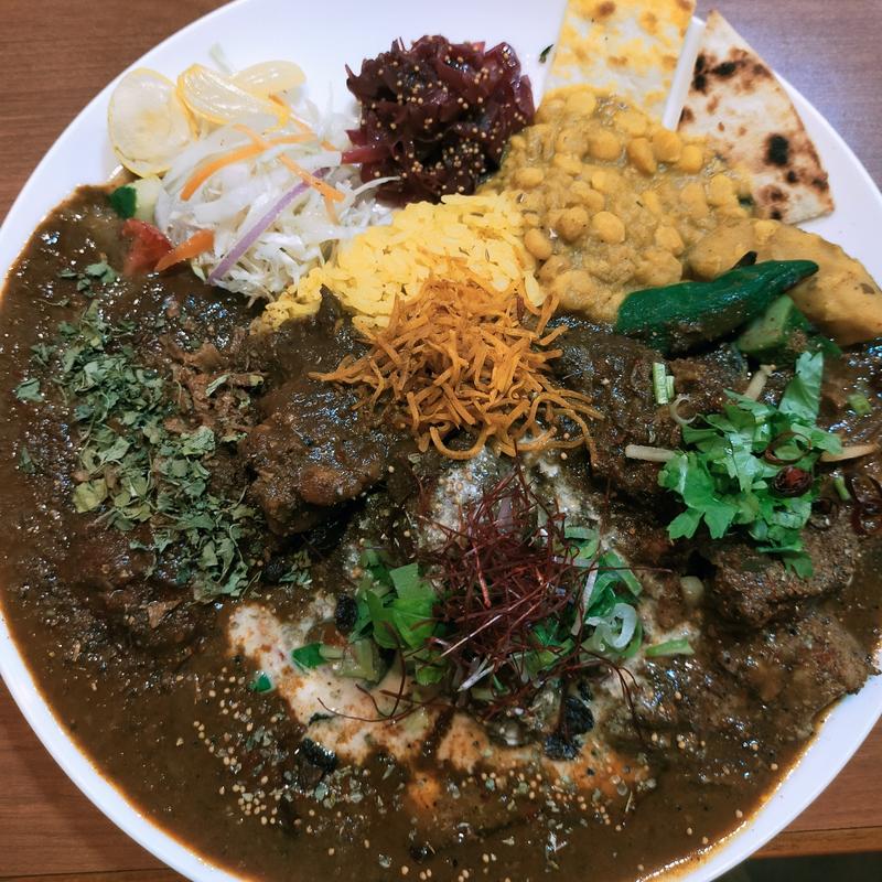 ドムジントリプルプレート(ドムジンスパイスカフェ)