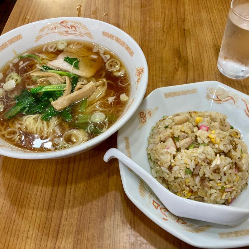 半チャンラーメン(千成飯店 （センナリハンテン）)