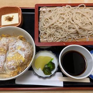 カツ丼セット(もりそば)(大むら)