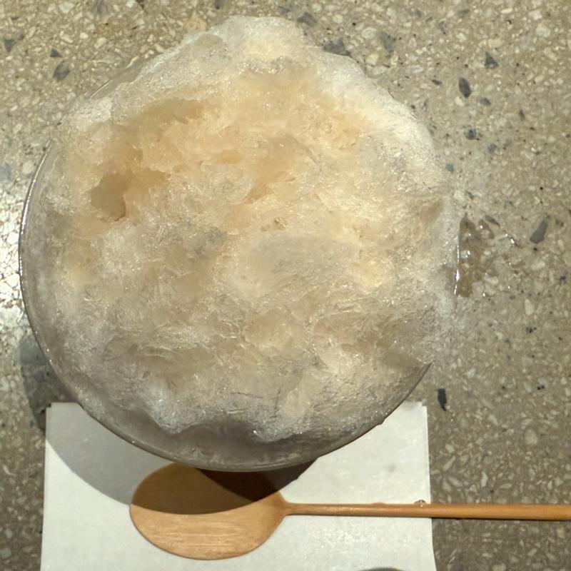 白　かき氷(聴景居)