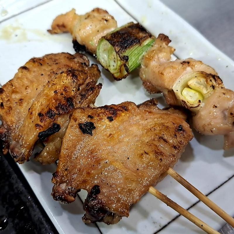 手羽先 ねぎま(塩)(とり金)