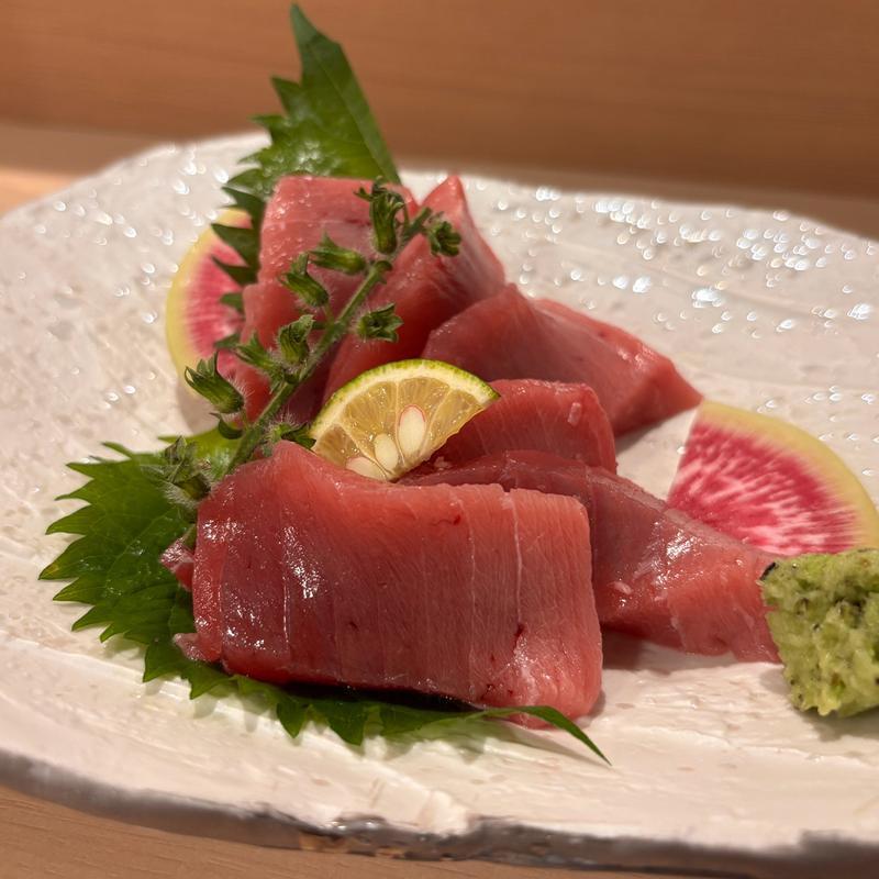 本マグロのお造り(創作和食 旬華)