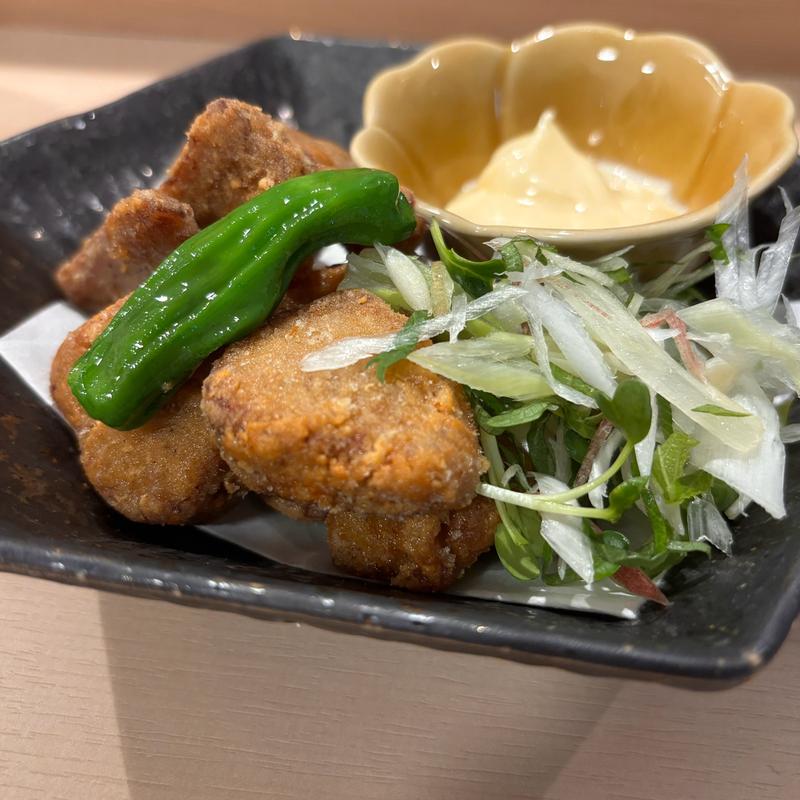 本マグロの竜田揚げ(創作和食 旬華)