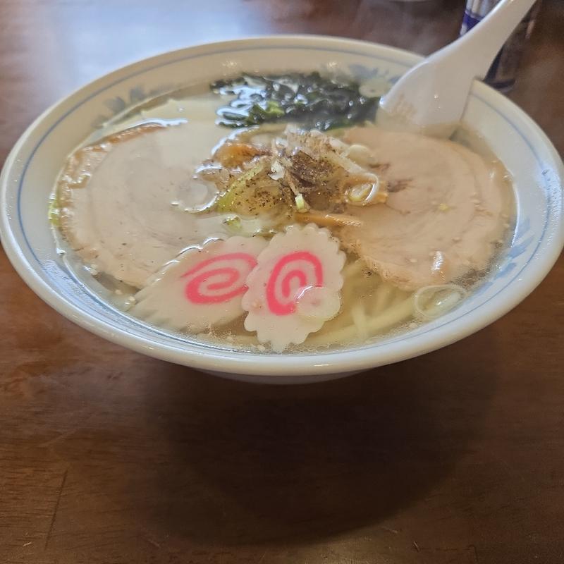 塩ラーメン【大盛】(手打ちラーメン 恒)