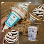 ワッフルコーンチョコミント