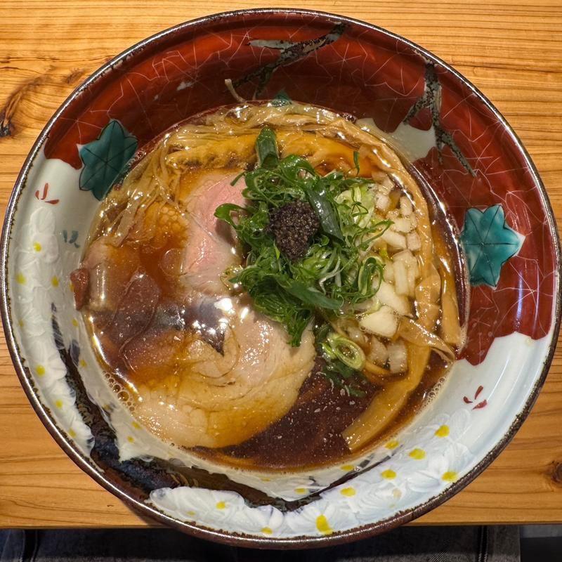 木桶醤油らぁめん　トリュフ(麺屋夢風)