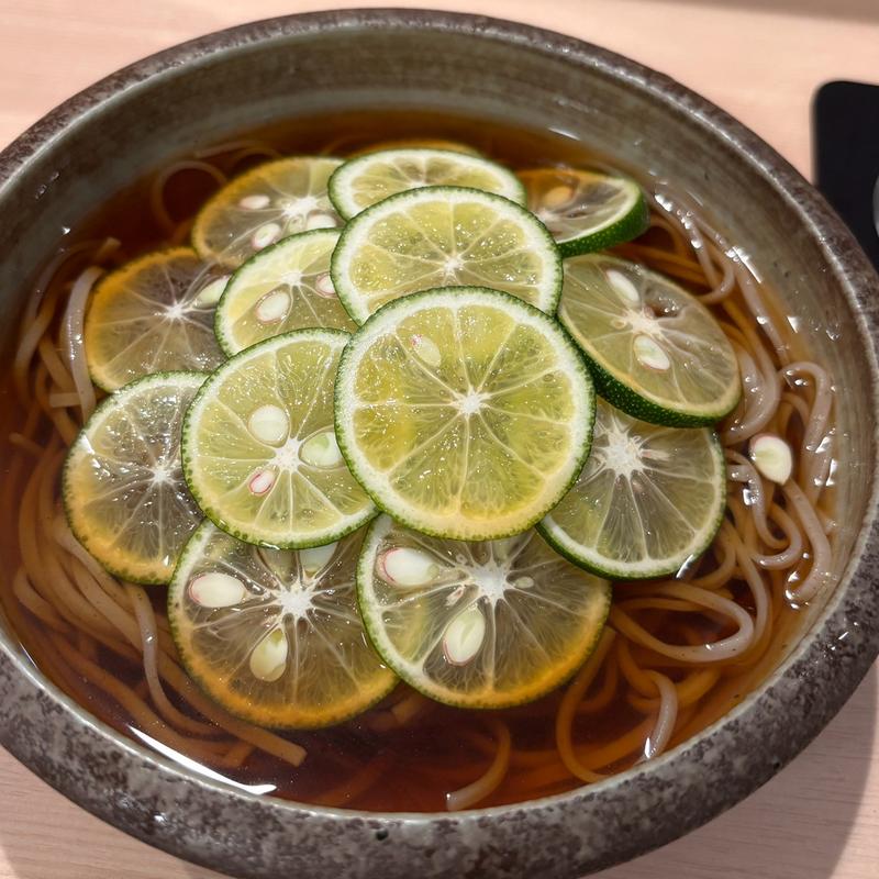 すだち蕎麦(創作和食 旬華)