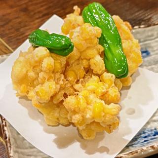 とうもろこしのかき揚げ