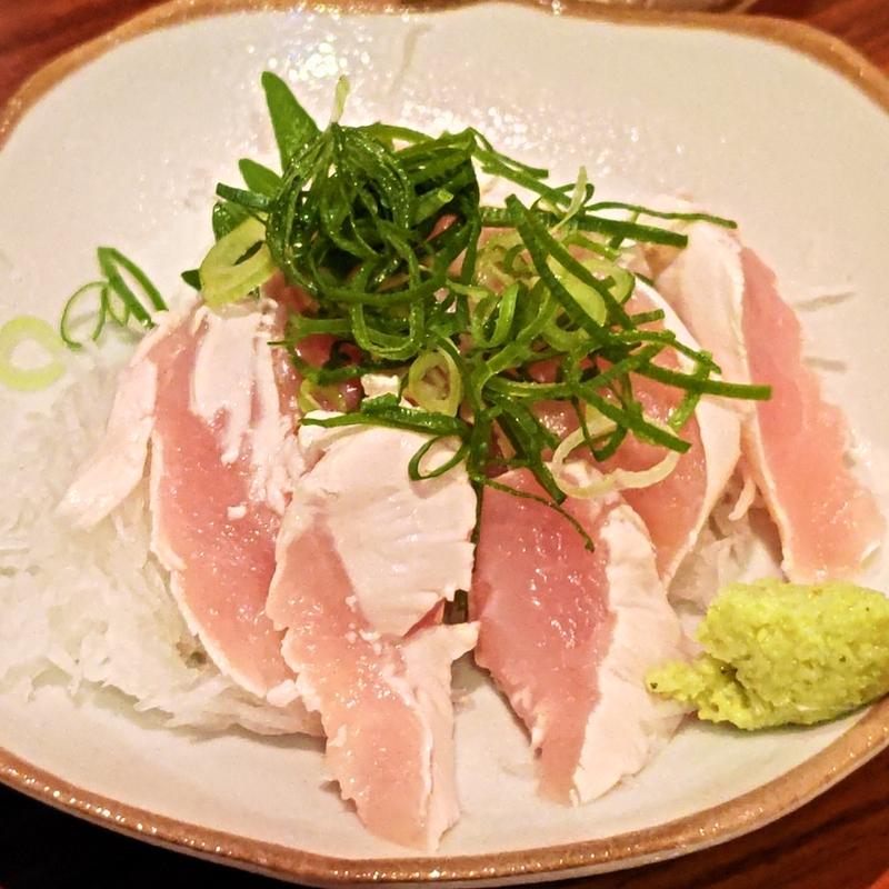 ささみの霜降り(手羽先唐揚 鳥良 野毛)