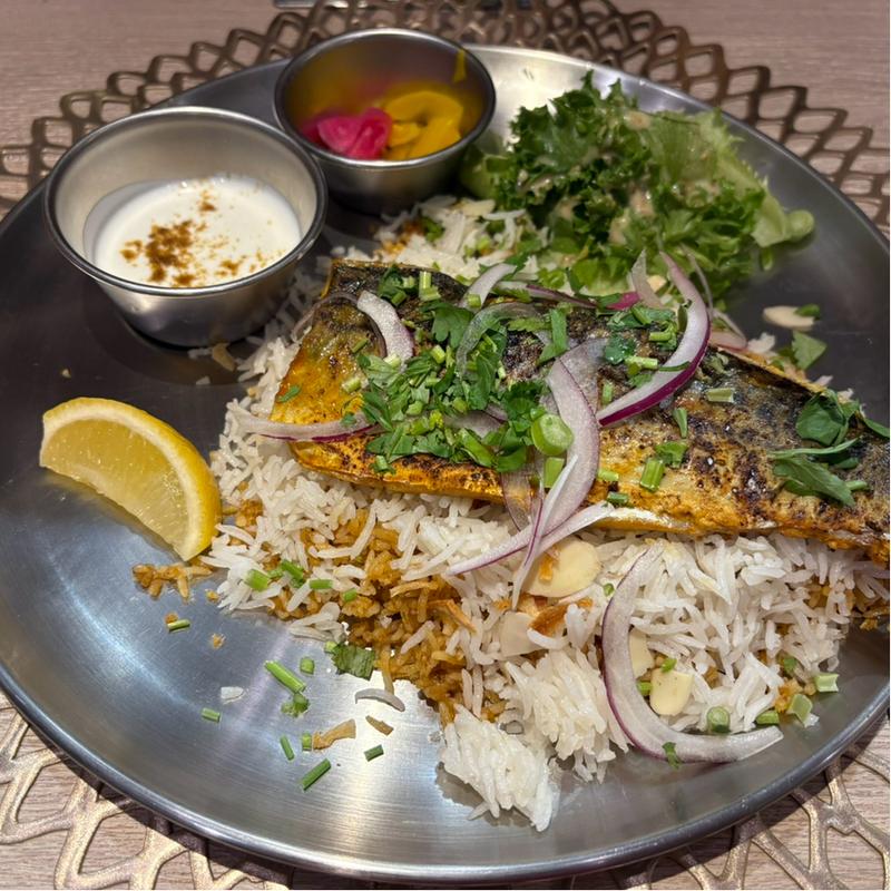 鯖マサラローストビリヤニ(カレー＆ビリヤニ ニルヴァーナTokyo)