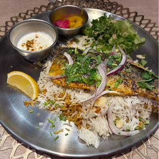 鯖マサラローストビリヤニ(カレー＆ビリヤニ ニルヴァーナTokyo)