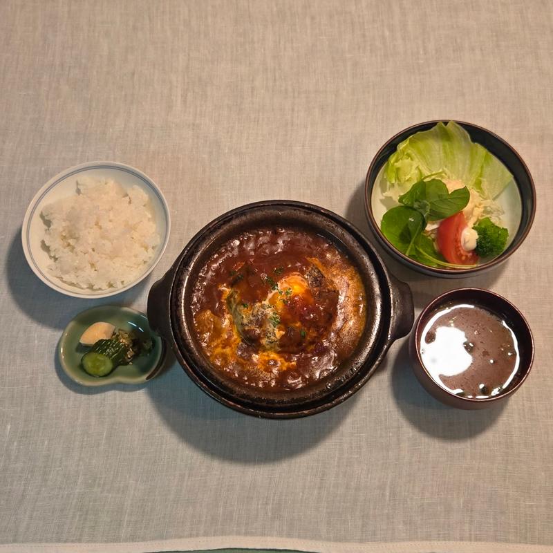 ハンバーグステーキ乃呂風(レストラン 乃呂)