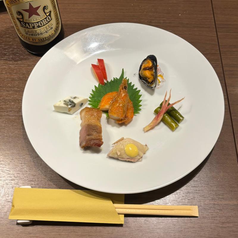 おまかせ前菜(中華料理・中国料理 chinois大久保（シノワ 大久保）)